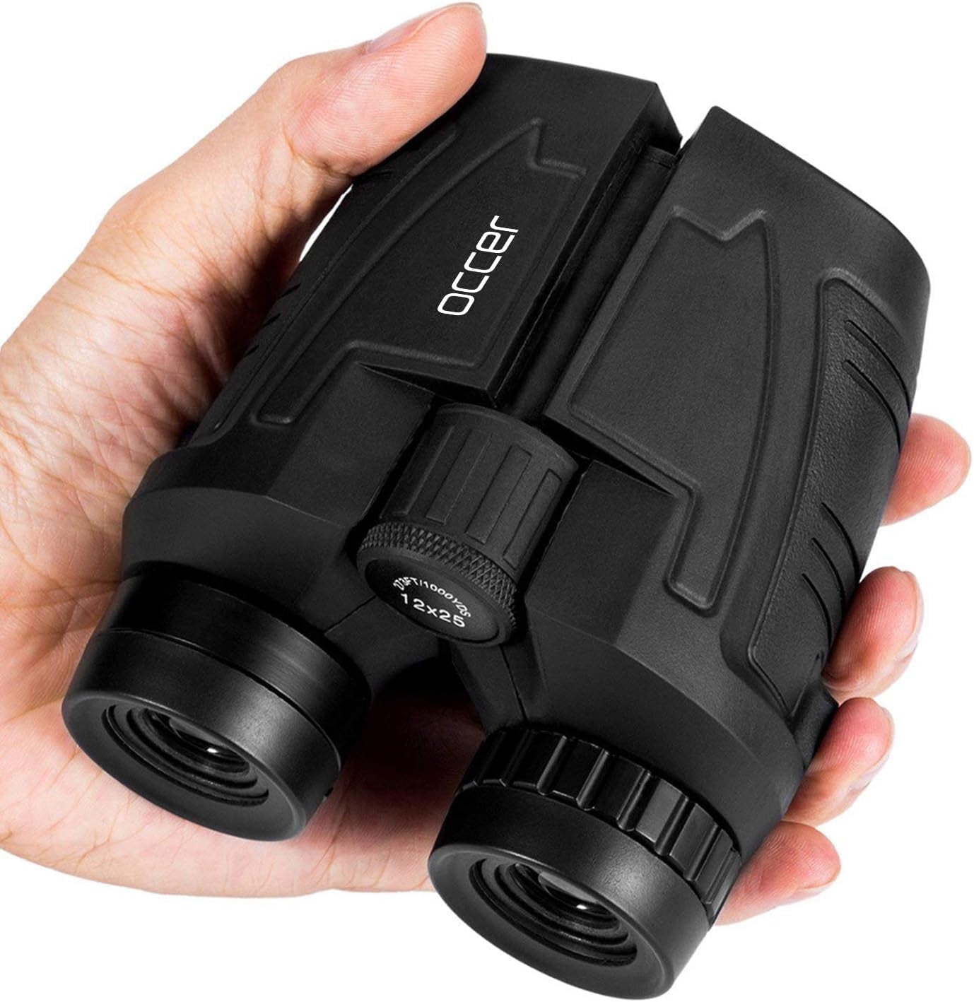 12X25 Compact Binoculars for Adults and Kids